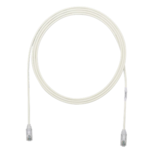 Cable de Parcheo / Cat6 / 28AWG Diámetro Reducido / UTP / 0.91 m (3 Pies) / Blanco Mate