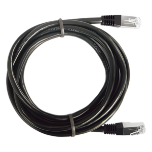 Cable de Parcheo FTP / Cat5e / 0.5m (1.64 ft) / Blindaje Global / RJ45 / Negro