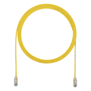 Cable de Parcheo Cat6 UTP / 28AWG Diámetro Reducido / 2.13 m (7 Pies) / Doble Clasificación CM/LSZH / Amarillo