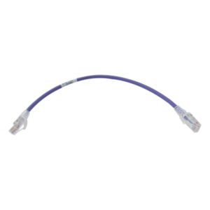 Patch Cord Modular Cat6 UTP / CM/LS0H / 0.3m (1 ft) / 26 AWG / Violeta