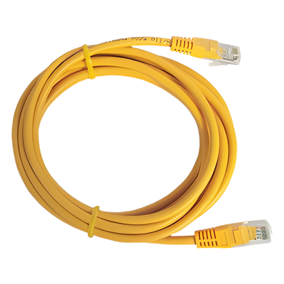Cable de Parcheo UTP / Cat5e / 0.5 m (1.64 ft) / RJ45 / Amarillo