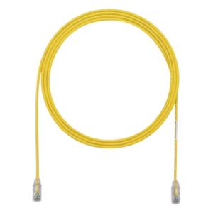 Cable de Parcheo UTP / Cat6 / 28 AWG / 1.52 m (5 ft) / Alta Densidad / Amarillo
