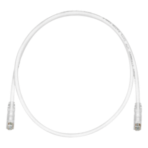 Cable de Parcheo UTP Cat6 / 24 AWG / CM / 4.57 m (15 ft) / Blanco Mate