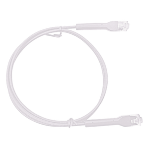 Cable de Parcheo UTP / Cat6 / Ultra Slim / 2 m (6.56 ft) / 1 GbE / 250 MHz / RJ45 / Blanco
