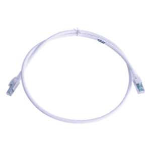 Patch Cord Cat6A S/FTP / CM/LS0H / 0.91 m (3 Pies) / Blindaje Total / Ultra Delgado / Sin Halógenos