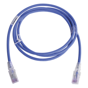 Patch Cord Cat6 UTP / CM/LS0H / 1.52 m (5 pies) / 250 MHz / PoE / Ultra Delgado / Azul