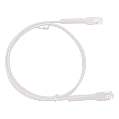 Cable de Parcheo UTP / Cat6 / Ultra Slim / 3 m (9.84 ft) / Bota Flexible / Blanco