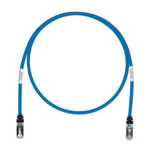 Patch Cord Cat6A / S/FTP Blindado / 26 AWG / 7.62 m (25 ft) / CM/LS0H / Azul