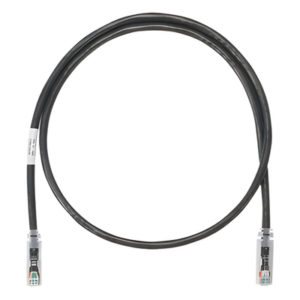 Cable de Parcheo UTP / Cat 6 / 3 m (9.84 ft) / 24 AWG / T568B / Negro
