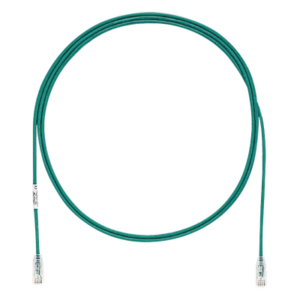 Cable de Parcheo UTP / Cat6 / 28AWG Diámetro Reducido / 2.13 m (7 Pies) / Verde