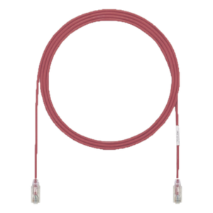 Cable de Parcheo UTP / Cat6A / 28AWG / CM-LSZH / 0.91 m (3 Pies) / Rojo