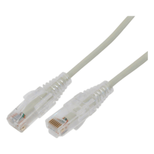 Cable de Parcheo Slim UTP Cat6A / 10 m (32.81 ft) / 28 AWG / RJ45 / Gris