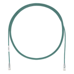 Cable de Parcheo UTP Cat6 / 28AWG Diámetro Reducido / 3.05 m (10 ft) / Verde / CM/LSZH