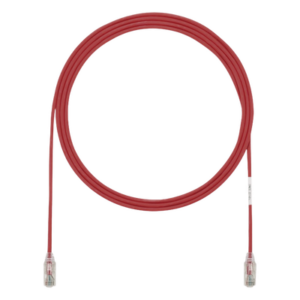Cable de Parcheo UTP / Cat6 / 28AWG Diámetro Reducido / 0.3 m (1 Pie) / LSZH-CM Doble Clasificación / RJ50μ Oro