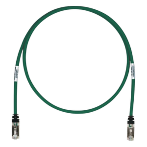 Patch Cord / Cat6A S/FTP Blindado / 26 AWG / 3.05 m (10 pies) / CM/LS0H / Verde