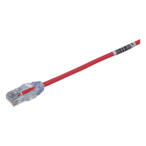 Cable de Parcheo UTP / Cat6 / 28AWG Diámetro Reducido / 20.2 cm (0.66 ft) / LSZH-CM / Rojo
