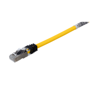 Patch Cord Cat6A / Blindado S/FTP / 26 AWG / 2 m (6.56 ft) / CM/LS0H / Amarillo