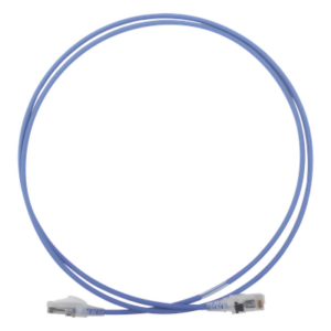 Patch Cord / Cat6 UTP / CM/LS0H / 1.52 m (5 ft) / 28AWG Diámetro Reducido / Azul