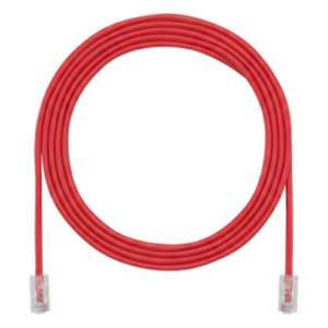 Cable de Parcheo UTP / Cat6A / 24 AWG / CM / 6.71 m (22 ft) / Rojo
