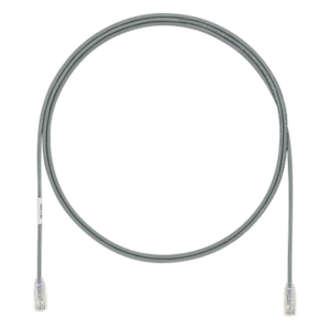 Cable de Parcheo UTP / Cat6A / 28AWG / CM-LSZH / 2.13 m (7 ft) / Gris
