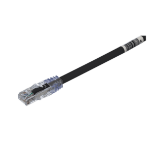 Cable de Parcheo UTP / Cat6A / 24 AWG / CM / 0.3 m (1 pie) / Negro