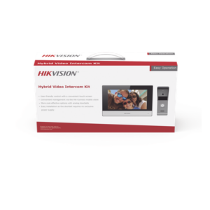 Kit de Videoportero Híbrido / Pantalla Táctil 7" / Videollamada a Smartphone / IP65 / 4 Hilos + Wi-Fi/Ethernet / 720x576p