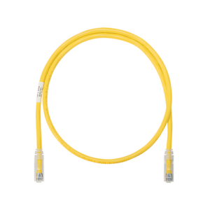 Cable de Parcheo UTP / Categoría 6 / 1 Pie (0.3 m) / 24 AWG / T568B / Amarillo