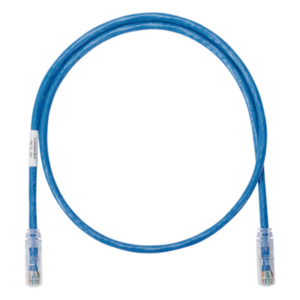Cable de Parcheo UTP / Categoría 6 Clase E / 7.62 m (25 ft) / 24 AWG / T568B / Azul