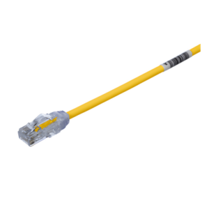 Cable de Parcheo UTP Cat6A / 28AWG / CM-LSZH / 1.52 m (5 ft) / Amarillo