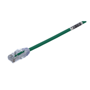 Cable de Parcheo UTP Cat6A / 28AWG Diámetro Reducido / CM-LSZH / 6.1 m (20 ft) / Verde