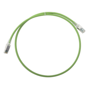 Patch Cord Cat6A S/FTP / 0.91 m (3 pies) / CM/LS0H / Verde / Bulk