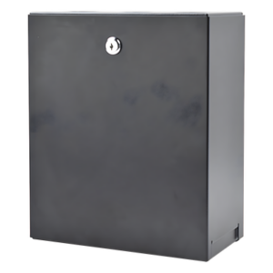 Gabinete de Consolidación / 24 Puertos Keystone / Montaje Pared o Techo Falso / Acero / 256 x 306 x 137 mm