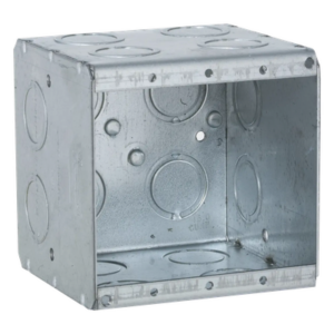 Caja Multigang / 2 Gangs / 3.5 in Profundidad / 16 Entradas 1/2-3/4 in / 45 in³ / UL Listed