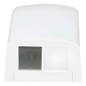 Caja de Montaje en Superficie / 2 Módulos Keystone / ABS / 1.95 x 1.13 x 3.65 in / Blanco