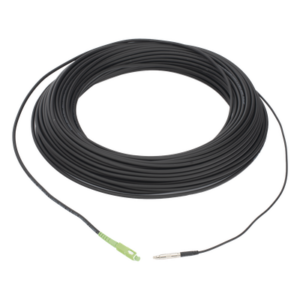 Rollo de Fibra Óptica Drop / G.657A2 Monomodo Simplex / 100 m (328 pies) / SC/APC-SC/APC / Interior y Exterior