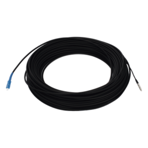 Cable de Fibra Óptica Drop / G.657A2 / Monomodo Simplex / 100 m (328.08 pies) / SC/UPC-SC/UPC / LS0H / Interior-Exterior