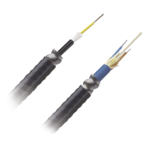 Cable de Fibra Óptica / 12 Hilos / Monomodo OS2 / Interior-Exterior / Armado / Loose Tube 250μm / OFCR Riser / Por Metro