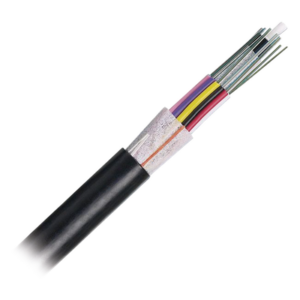Cable de Fibra Óptica / 12 Hilos / Monomodo OS2 / OSP Dieléctrico / 250µm / 10.16 mm (0.4 in) / Por Metro