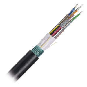 Cable de Fibra Óptica / 48 Hilos / OSP Planta Externa / Armado / Monomodo OS2 / 250µm / Bloqueo de Agua Seco