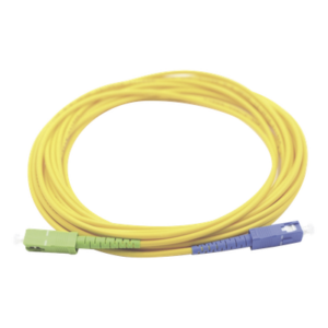 Jumper de Fibra Óptica / Monomodo OS1/OS2 / SC/UPC-SC/APC / Simplex / 3 m (9.84 ft) / PVC Amarillo