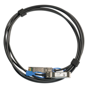 Cable de Conexión Directa SFP / Triple Velocidad 1G/10G/25G / Longitud 1 m (3.3 ft) / Baja Latencia / Bajo Consumo / MTBF 100,000 h
