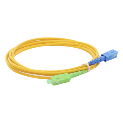 Jumper de Fibra Óptica / Monomodo OS2 G.652D / SC/APC-SC/UPC / Simplex / 2 m (6.56 ft) / 3 mm