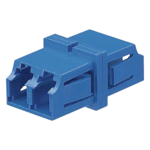 Módulo Acoplador / LC Duplex / Fibra Monomodo / Cerámica Zirconia / Pérdida Inserción 0.1 dB / Azul