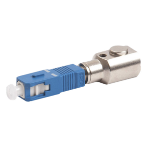 Adaptador de Fibra Óptica Desnuda / Conector SC/PC / Fibra hasta 250 micras / Multimodo y Monomodo / Compatible con OTDR, Medidor de Potencia y VFL