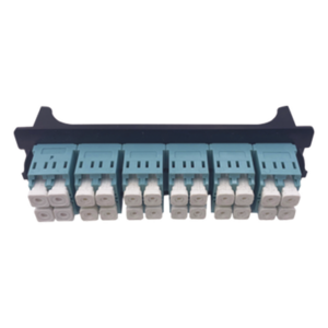 Placa Acopladora / 12 Puertos LC Duplex / Fibra Multimodo / Compatible ODF-8024