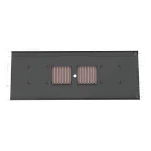 Charola de Empalme para Fibra Óptica / 24 Empalmes / Compatible con FRME3 y FRME4 / 11.75x4.38x0.37 pulgadas (298.4x111.4x9.5 mm)