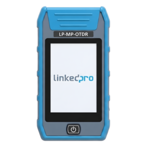 Mini OTDR para Fibra Óptica / Longitudes de Onda 1310nm y 1550nm / Rango Dinámico 24dB/22dB / Alcance de Prueba 80 km (262467 ft) / VFL 10mW / Pantalla Táctil 3.5"