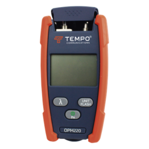 Medidor de Potencia Óptica / Rango -50 a +26 dBm / VFL 650 nm hasta 4 km / 6 Longitudes de Onda / Detección de Tono 270 Hz-2 kHz / Entrada Universal 2.5 mm