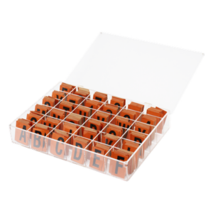 Kit Etiquetas Reflectivas / 900 Piezas / Acrílico Grado Exterior / 1.0' x 1.5' / -40°C a 71°C