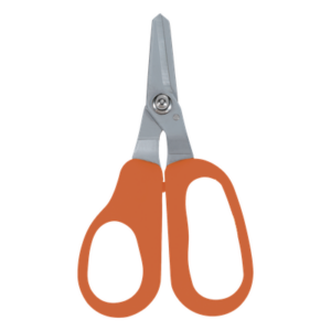 Tijeras para Kevlar / Corte de Fibra Óptica / Acero Cromado / Borde Dentado / Asas Ergonómicas
